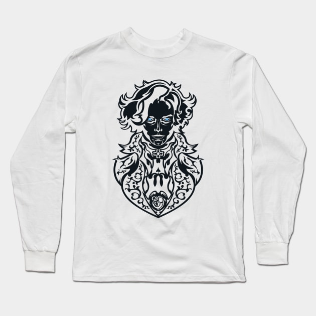 Pinocchio (Tribal) Long Sleeve T-Shirt by Alexkull24